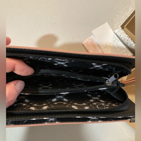 Jessica Simpson Frankie, Pink Sand, Wallet, NWT - Picture 7 of 10